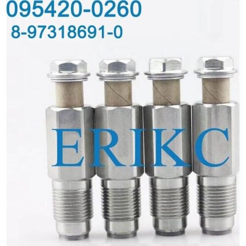 ERIKC 095420-0260 Common Rail Parts Limit Pressure Valve 0954200260 with Valve OEM 8973186910 8-97318691-0