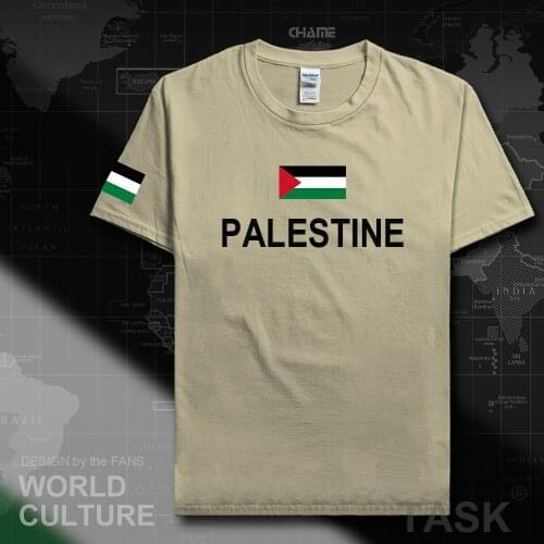 State of Palestine Palestinian t shirt fashion 2017 jersey nation team 100% cotton t-shirt tees country sporting gyms PS PSE