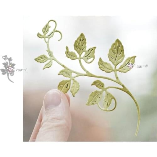 Mmao Crafts Metal Steel Cutting Dies New Leaf decoration Stencil For DIY Scrapbooking Paper/photo Cards Embossing Dies