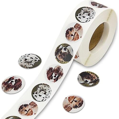 Cartoon Animal Dog Sticker For Boy Girl 100-500pcs Cute Dog Lag Tables For Notebook Scrapbooking Alburm Stduents School Sticker