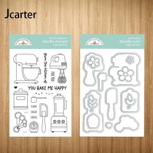 New Design Cake Dessert Making Machine Metal Cutting Dies and Clear Stamps Craft Stencil Scrapbooking Album Paper Template Decor