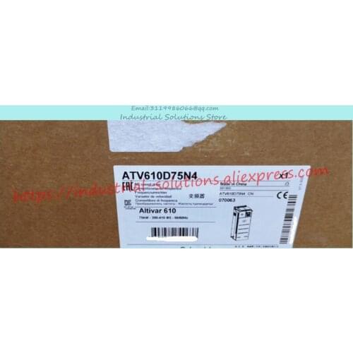New ATV610D75N4 ATV61OD75N4 75KW 145A 380/415V Fan Pump Inverter