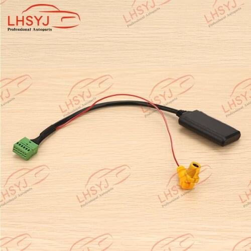 OEM 12 Pins for MMI 3G AMI AUX Bluetooth-compatible Cable Adapter Wireless Audio Input Fit for Audi Q5 A6L A4L Q7 A5 S5 5-12V