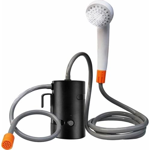Camping Shower Outdoor Shower For Hiking Rechargeable Portable Car Washer Pressure Power Washer For Plant Watering Pet Cleaning