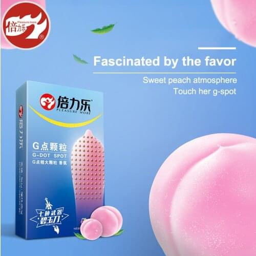 Beilile 10PCs Flower G-Spot Dotted Condom Big Particles Massager Ultra Thin Penis Extender Sleeve Erotic Sex Products For Men