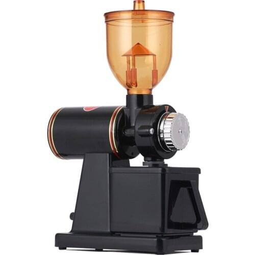 8 Settings Electric Coffee Bean Grinder for Espresso or American Drip coffee Durable Flat Burr Die-casting Housing G1