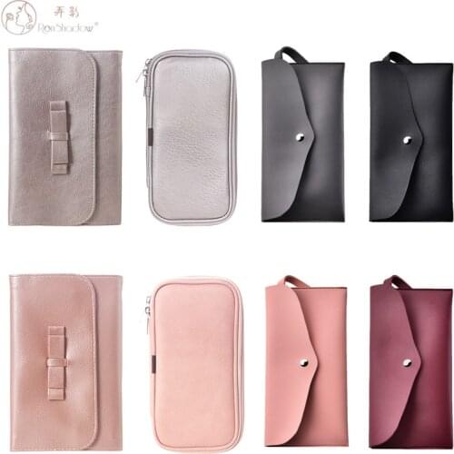 Ronshadow Makeup Brushes Case Bag Beauty Make Up Brush Holder Pouch or Cosmetics Storage Organizer for Purse and Travel