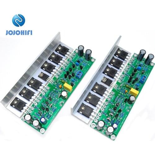 1 Pair L15 Dual AMP with Angled Aluminum IRFP240 IRFP9240 FET Amplifier Audio Finished Board MOSFET Sound Amplifiers Assembled