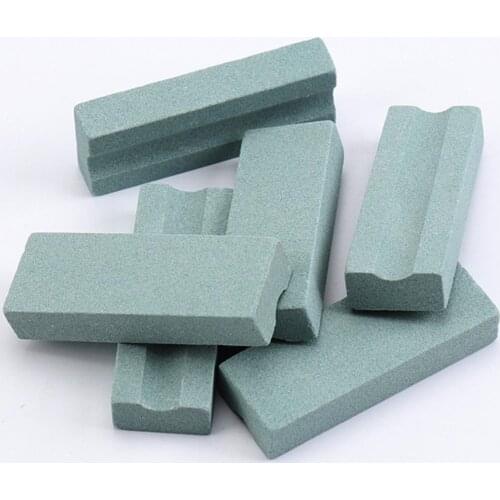 Kitchen knife edge sharpener replacement diamond whetstone grinding stone 320 mesh Refined Silicon Carbide Green Granular