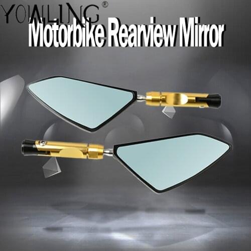 Motorcycle Handlebar Rear view Mirror Side Rearview Mirrors For YAMAHA Kawasaki z750 honda yamaha Suzuki Ducati Hyosung benelli