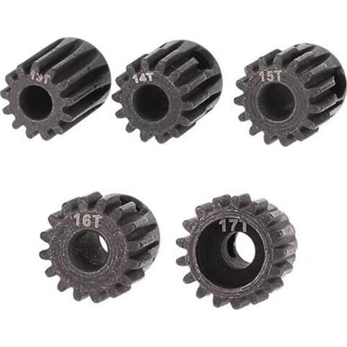 5Pcs 32DP 5mm 13T 14T 15T 16T 17T Motor Pinion Gear Combo Set for 1/10 1/8 RC Car Brushed Brushless Motor