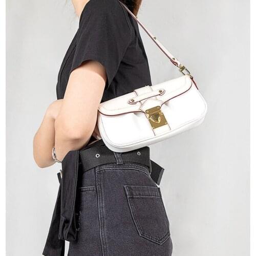 Genuine leather shoulder bag Armpit womens bag new shoulder oblique handbag lady purse GN-SB-fgssyx