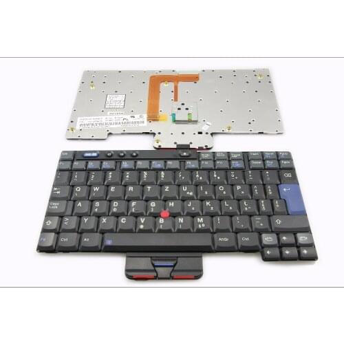 QWERTZ New Laptop Notebook keyboard for IBM Thinkpad X40 X41 Black PL Polish (Layout PL-214) - 93P4615 93P4614 5CVZ1E SP88-PL