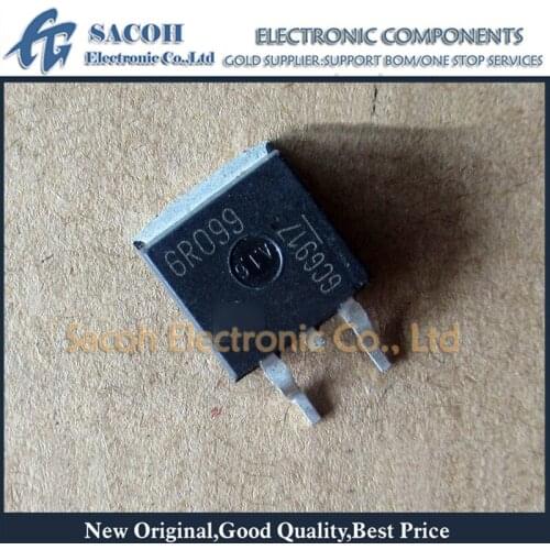 Free Shipping 10Pcs IPB60R099C6 IPB60R099CP IPB60R099CPA 6R099C6 6R099 6R099A TO-263 38A 600V Power MOSFET Transistor