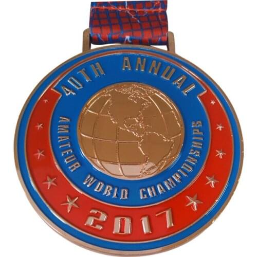 OEM Amateur World Champions Cup 2D Medals Copper Medal