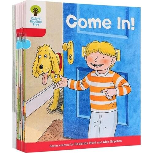 24PCS/Set Oxford Reading Tree Level 4 Extended Reading English Learning Children Picture Book Phonics Exercise Age 6-10 years