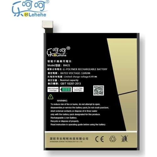 Original LEHEHE BM34 BM21 BM48 BM3A BM3B Battery for Xiaomi Mi Note 2 3 Mi Mix2 smartphone replacement Batteries with Tools Gift