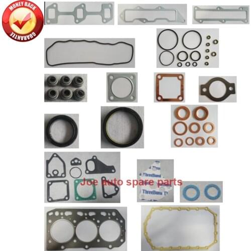 Engine Full gasket set kit for Yanmar engine : 3D84 3D84-4