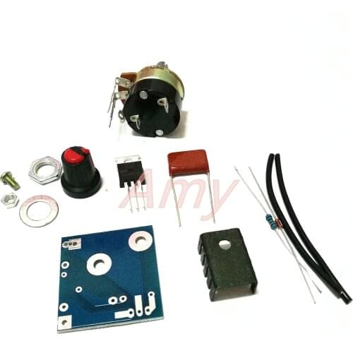 220V 500W dimmer thermostat regulator governor infinitely variable speed switch BT136 speed control module parts