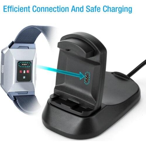 Smart Watch Charger For Fitbit Ionic Smart Watch Charger USB Charging Cable Cradle Dock Charger For Fitbit Ionic Smart Watch