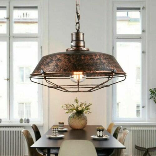 Vintage Industrial Rustic Flush Mount Ceiling Light Metal Lamp Nordic Style Creative Retro Light Lamp Living Room Decor Lamp