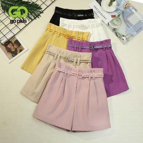 Womens Shorts Korean Style Plus Size High Waist Shorts Ropa De Mujer Female Pantalones Cortos De Mujer Spodenki Damskie