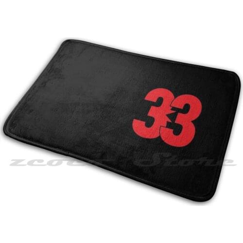 2020-#33 Carpet Rug Non-Slip Water Absorb Door Mat 2020 Abstract Racing Formula 33 Max 33 2020