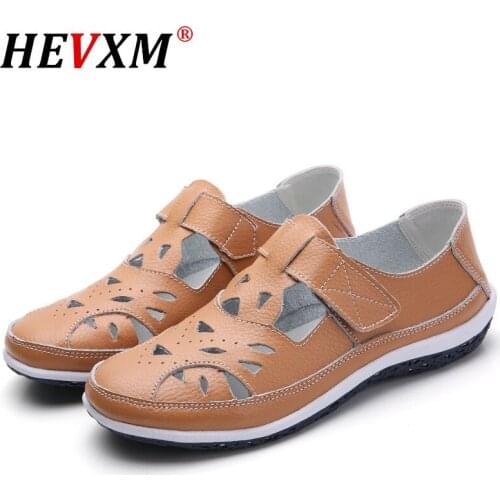 2021 Women Sandals Summer Ladies Girls Comfortable Ankle Hollow Round Toe Woman Soft Beach Sole Female Shoes Plus Size