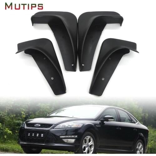 Mutips Car Front Rear Mudguards For Ford Mondeo Mk4 2007 2008 2009 2010 2011 2012 Car-styling 1Set Mudflaps Accessories Fenders