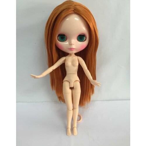 Free shipping cost joint body Nude Blyth doll ksm 010 limited Factory doll Fashion Suitable For DIY Change BJD Toy For Girls