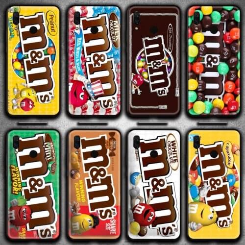 M&Ms Chocolate Nutella Bottle package Phone Case Huawei Y6P Y8S Y8P Y5II Y5 Y6 2019 P Smart Prime Pro