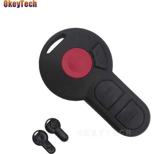 OkeyTech for VW Key Shell 3+1 4 Buttons Replacement Car Key shell Case Fob Shell For VW Golf Jetta Passat Beetle Smart Key Card