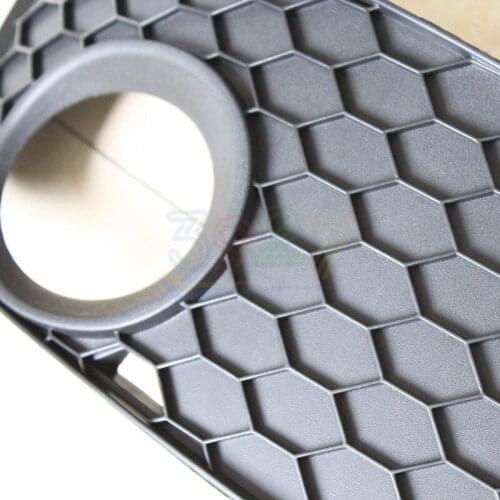 For 5MK5 Golf Jetta GTI Honeycomb Front Bumper Grille Fog Lamp Fog Lamp Frame Net