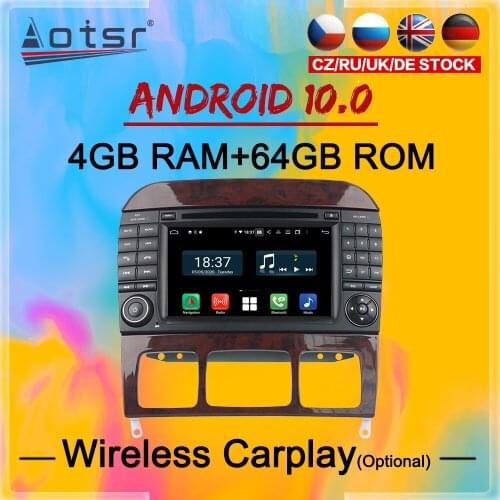 For BENZ S-Class W220/S280/S320/S350/S400/S430/S50 Android Multimedia Radio Car Autoradio Player recorder Head unit Navi Stereo