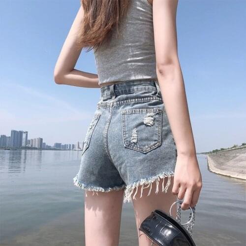 Женские рваные джинсы Fafallduo China At AliExpress