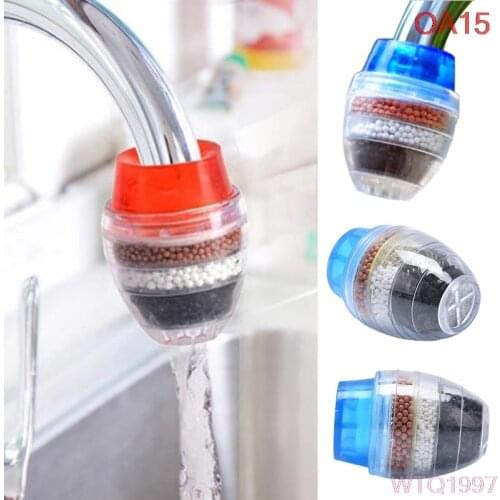 1Pc Household Kitchen Home Carbon Faucet Mini Tap Water Clean Filter Purifier Filtration Cartridge 16-24mm Carbon Water Filter
