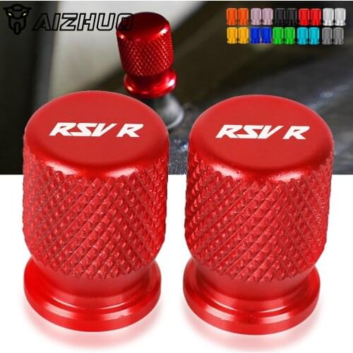 Motorcycle Wheel Tire Valve Stem Cap Airtight Cover CNC Universal FOR APRILIA RSV R RSVR RSV Tuono RSV 1000R RSVR RSV2 RSVR LOGO