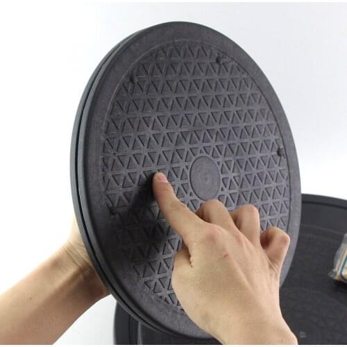 1 Pcs PVC Clay Turntable Tools Modeling Handmade Deluxe Art Set for Pottery/Sculpting/Ceramic/Polymer Clay Diameter 30CM