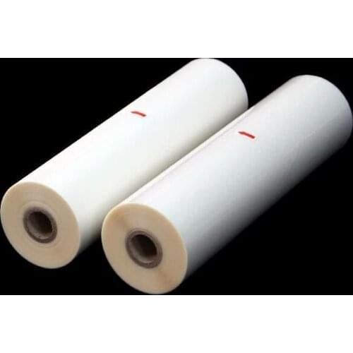 Free Shipping 2 Rolls 12.2"x 656' Matte Bopp Hot Laminating Film 1" Core for Lamination Laminate machine 30 mic Brand new RH