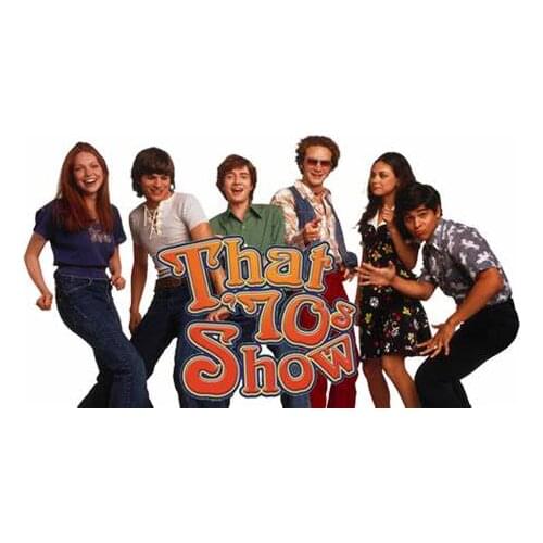 More style That 70s Show Poster Wall Art Classic TV Series Friend Movie Art Film Print Silk Poster Home Wall Decor 24x36inch