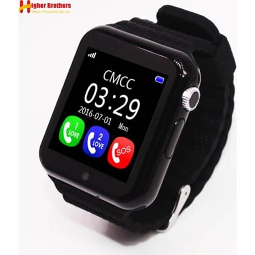 Smart Waterproof Kids Child Student Watch GPS LBS Location Tracker Remote Camera Monitor Support TF Card Phone Watch Smartwatch
