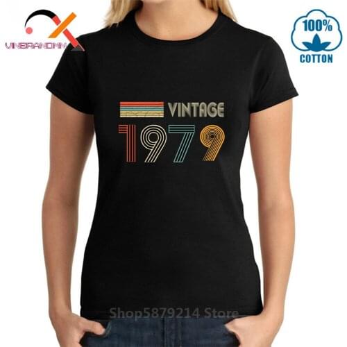 Vintage Model Made in 1979 All Original Parts T shirt Women 70s Retro T-shirt Fashion Classic Valentine Birthday Perfect Gifts