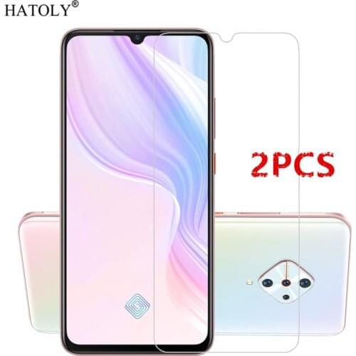2PCS For Vivo V17 Glass For Vivo V17 Tempered Glass Film 9H Full Glue Hard Phone Screen Protector Protective Glass for Vivo V17