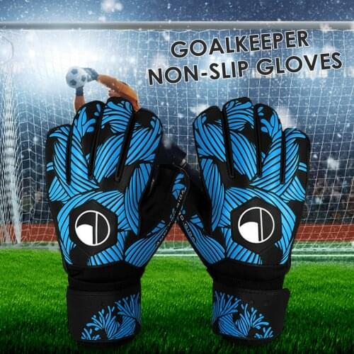 1 pair of full finger sports gloves non-slip wear-resistant goalkeeper latex gloves new style 2021 #WW