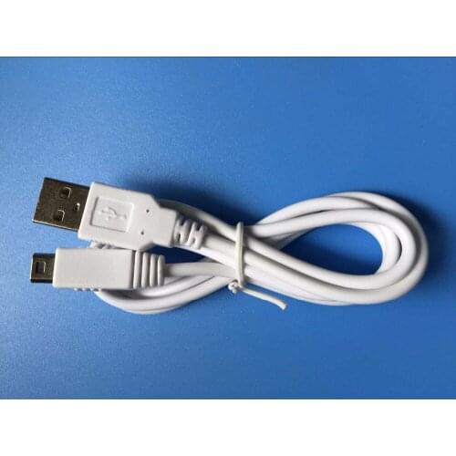 2 pcs 1M USB Power Charge Cable for Nintendo WiiU Controller White
