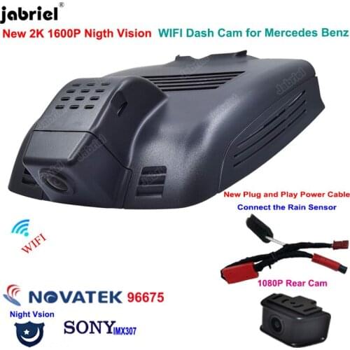 2K 1600P Plug And Play Wifi Car Dvr Cameras Dash Cam for Mercedes Benz CLS w218 c218 CLS 260 300 320 350 400 2015 2016 2017 2018