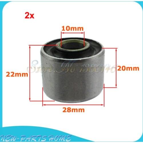 2x ENGINE MOUNT BUSHING 28X20mm For 50-125 cc GY6 4 STROKE SCOOTER TAOTAO PEACE SUNL BAJA