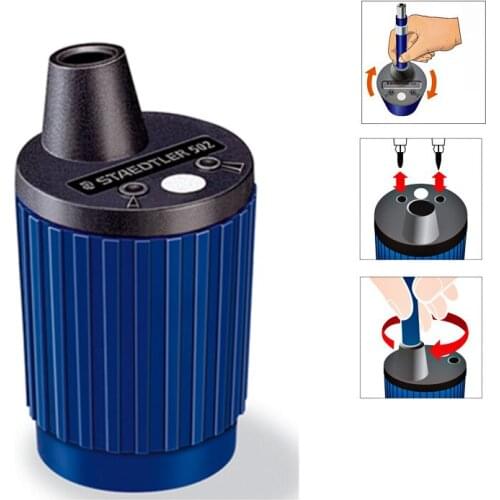 502 Lead Sharpener Tub For 2mm Pencil Leads New Stationery Metal lead sharpener