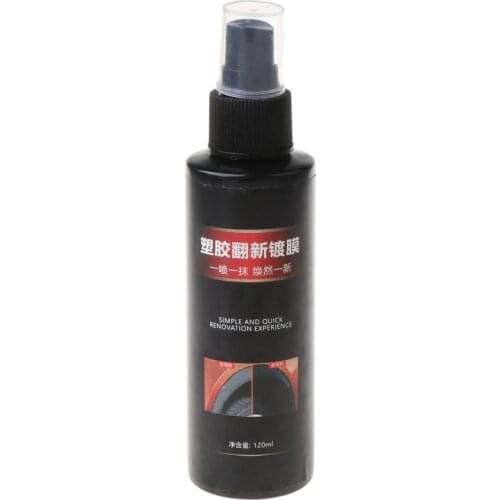 60ml Car Plastic Parts Retreading Agent Instrument Panel Wax Reducing Agent Dropshipping