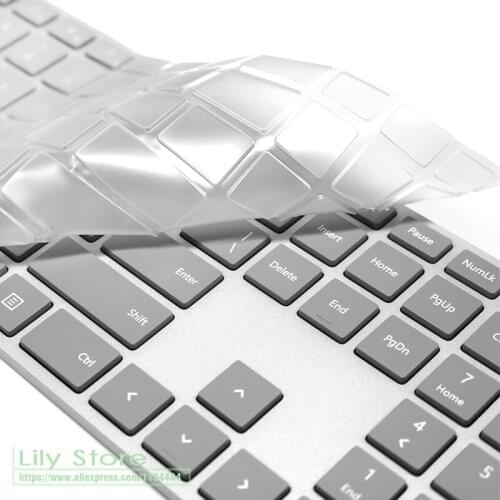 For Microsoft surface studio Modern Keyboard TPU Keyboard Cover Laptop Keyboard Waterproof Cover Film